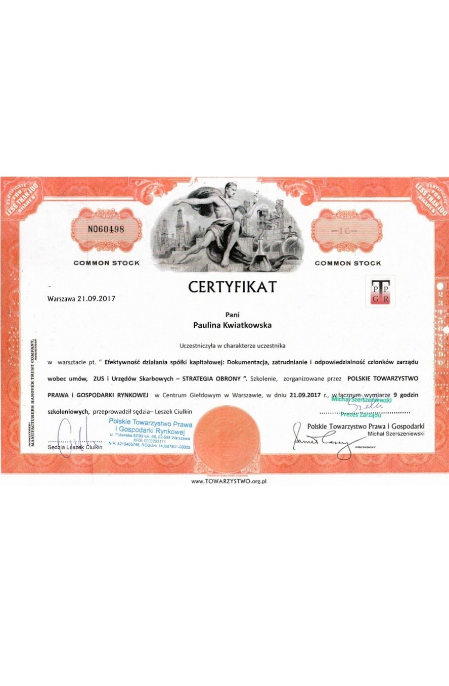 biuro rachunkowe wrocław certyfikat